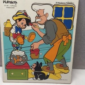 Vintage playskool Pinocchio puzzle